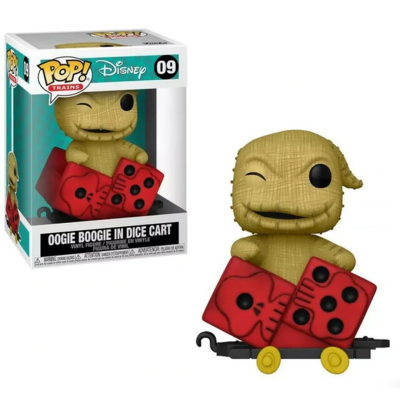 Funko Pop Disney -The  Nightmare Before Christmas - Oogie Boogie In Dice Cart #09