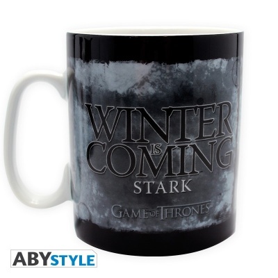 Caneca Game of  Thrones - Winter is Coming Stark 460ml