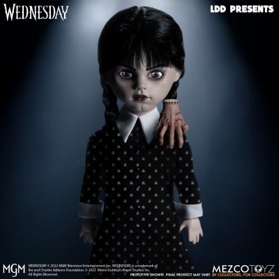 Boneca Wednesday Living Dead Dolls Doll Wednesday Addams 25 cm