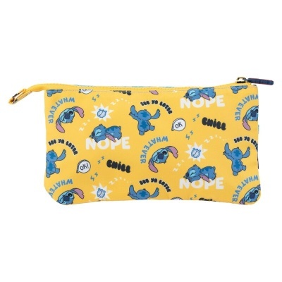 Estojo Disney Stitch - Chill triple pencil case