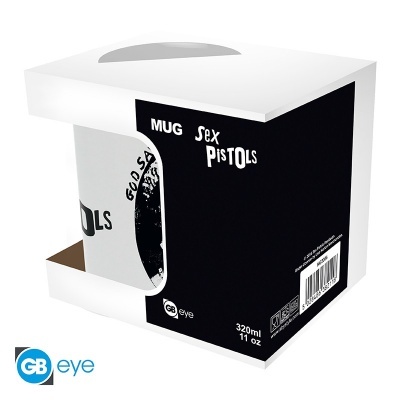 Caneca de cerâmica 320ml Sex Pistols - God Save the Queen