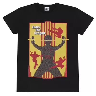 Bruce Lee - ENTER THE DRAGON POSTER - T-shirt