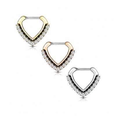 Piercing aço cirúrgico 316L para septum SEP-90