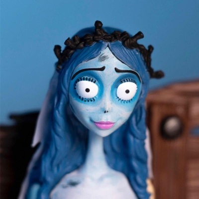 Figura SD Toys Emily & Victor - Corpse Bride com porta-chaves