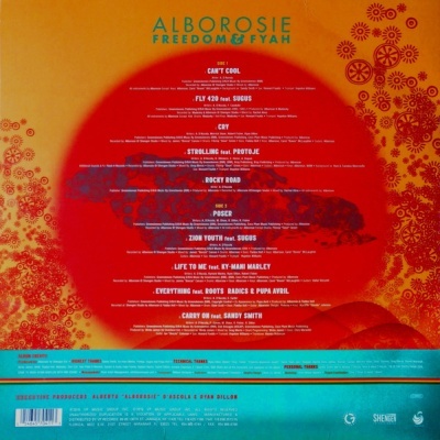 Alborosie – Freedom & Fyah Vinyl, LP, Album Alborosie – Freedom & Fyah Vinyl, LP, Album