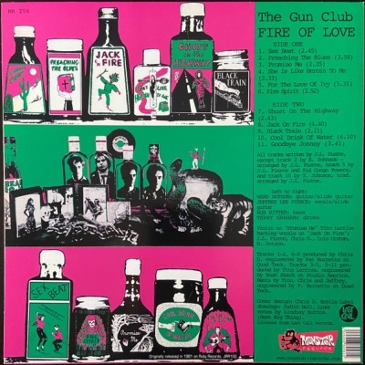 The Gun Club – Fire Of Love   Vinyl, LP, Album, Reissue