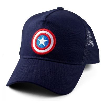 Boné Captain America - Shield Logo Mesh Baseball Cap blue