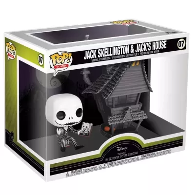 Funko Pop Nightmare Before Christmas Town: Jack Skellington & Jack's House #7