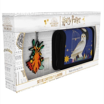 Carteira Harry Potter pack wallet + keychain
