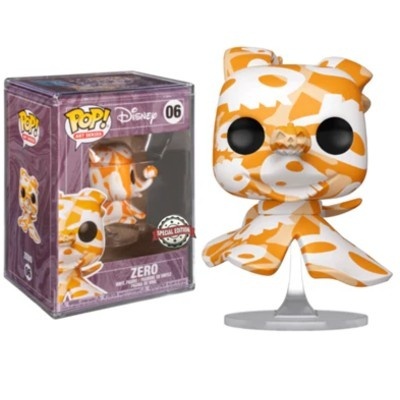Funko  Pop Exclusive -Art Series - Nightmare Before Christmas Zero #06
