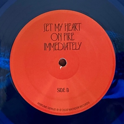 Perfume Genius – Set My Heart On Fire Immediately 2X Vinyl LP Album Limited Edition, Blue - Vinil Perfume Genius – Set My Heart On Fire Immediately 2X Vinyl LP Album Limited Edition, Blue - Vinil