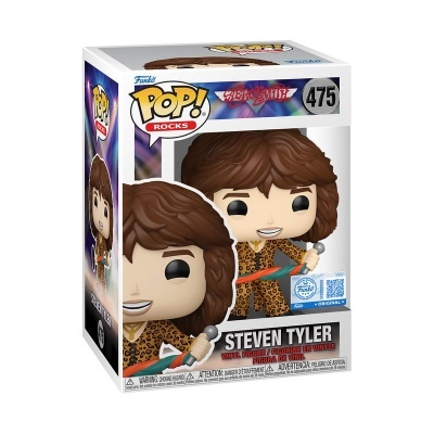 Aerosmith POP! Rocks Vinyl Figure Steven Tyler (Leopard Outfit) Exclusive Edition