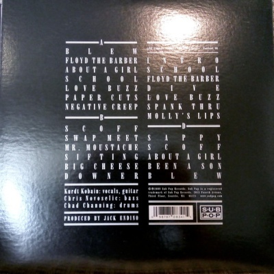 Nirvana – Bleach - 2 x Vinyl, LP, Album, Reissue, Remastered, Special Edition, Stereo,  180g, Gatefold