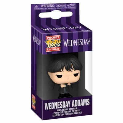 Pocket POP Keychain Wednesday - Wednesday Addams