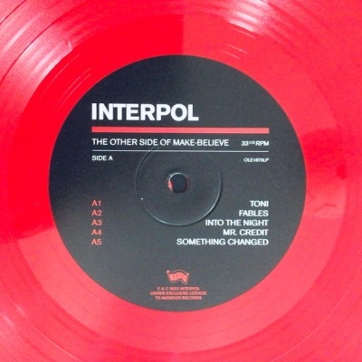 Interpol – The Other Side Of Make-Believe - LP, Album, Limited Edition, Red - Vinil