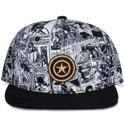 Marvel Heroes – Captain America – Men’s Snapback Cap