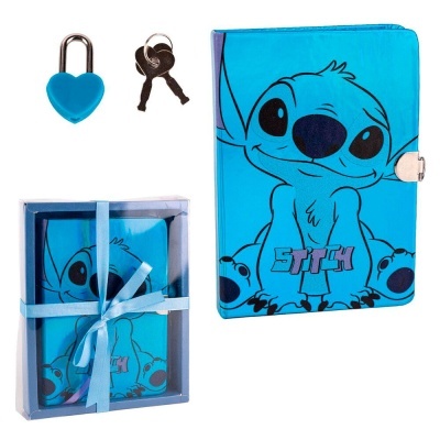 Diario Disney  Lilo & Stitch- Stitch com capa holográfica