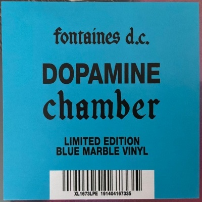 Fontaines D.C. – Dopamine Chamber Vinyl, LP, Album, Limited Edition, Blue Marble