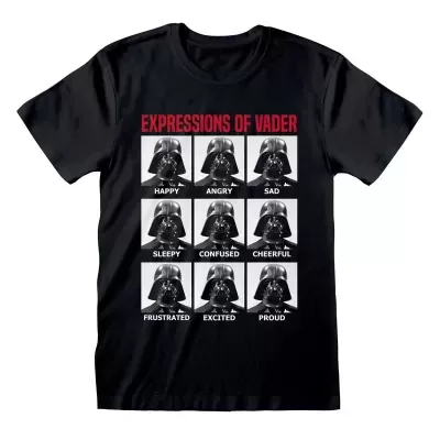 T shirt Star Wars Expressions Of Vader