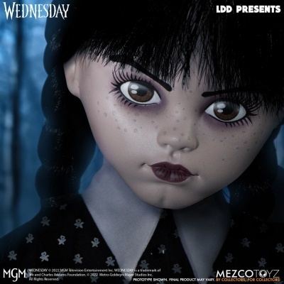 Boneca Wednesday Living Dead Dolls Doll Wednesday Addams 25 cm
