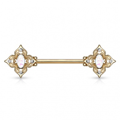 Barra de mamilo em aço KB088