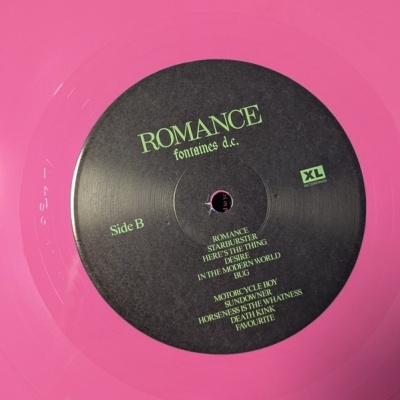 Fontaines D.C. – Romance Vinyl, LP, Album, Limited Edition, Stereo, Pink [Hot Pink]