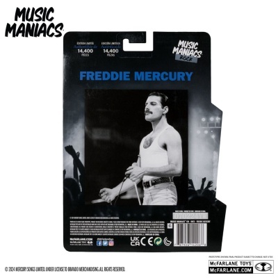 Figura Mc Farlane Music Maniacs Rock Action Figure Freddie Mercury 15 cm