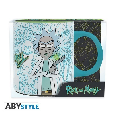 Caneca de ceramica RICK AND MORTY  - 320 ml - All Ricks and Mortys