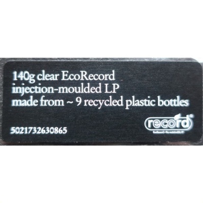 Coldplay – Parachutes Vinyl, LP, Album, Reissue, Clear, PET, Injection-Moulded, 140g