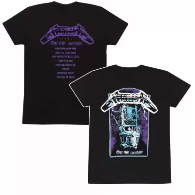 Metallica - RTL ANNIVERSARY TRACK LIST - T. Shirt