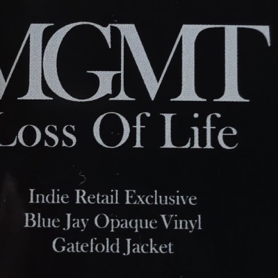 MGMT – Loss Of Life - LP, Album, Limited Edition, Blue Jay Opaque - Vinil