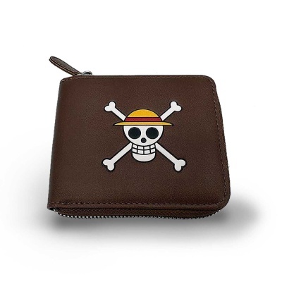 Carteira One Piece com fecho