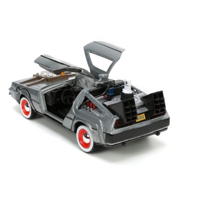 Carro Back to the Future III  DeLorean Time Machine Free Rolling