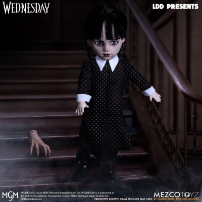 Boneca Wednesday Living Dead Dolls Doll Wednesday Addams 25 cm