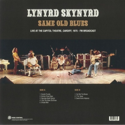 Lynyrd Skynyrd – Same Old Blues (Live At The Capitol Theatre, Cardiff, 1975 - FM Broadcast)- LP, Limited Edition- Vinil