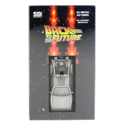 Porta- chaves Back to the Future Delorean 3D metal keychain
