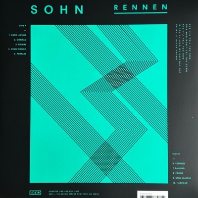 SOHN – Rennen Vinyl, LP, Album SOHN – Rennen Vinyl, LP, Album