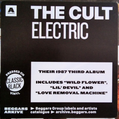 The Cult – Electric Vinyl, LP, Album, Reissue, Stereo