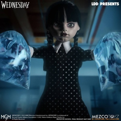 Boneca Wednesday Living Dead Dolls Doll Wednesday Addams 25 cm