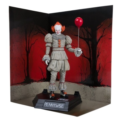 It: Welcome to Derry Movie Maniacs PVC Statue Pennywise (Gold Label) 16 cm