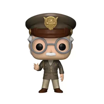Funko Pop! Captain America The First Avenger Stan Lee.(General) Exclusive #282