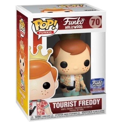 Funko Pop Tourist Freddy Funko Hollywood Exclusive L.E. #70