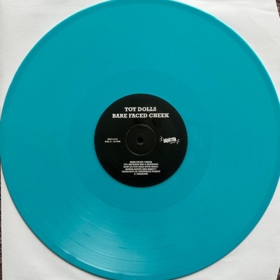Toy Dolls – Bare Faced Cheek Vinyl, LP, Album, Limited Edition, Reissue, Blue