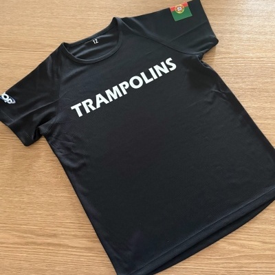 T-shirt treino "Competição" Trampolins