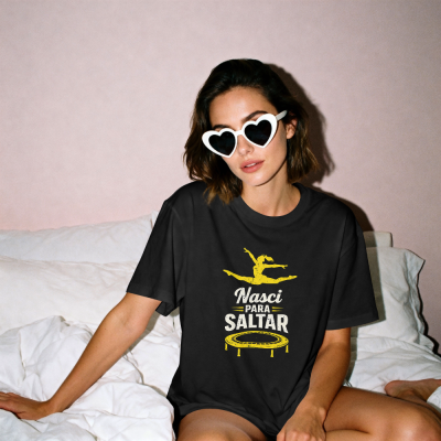 T-shirt Nasci pra saltar
