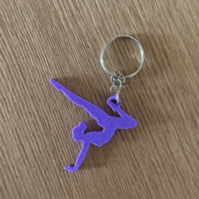 Porta-chaves Ginasta