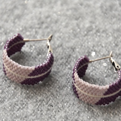 Hoop purple