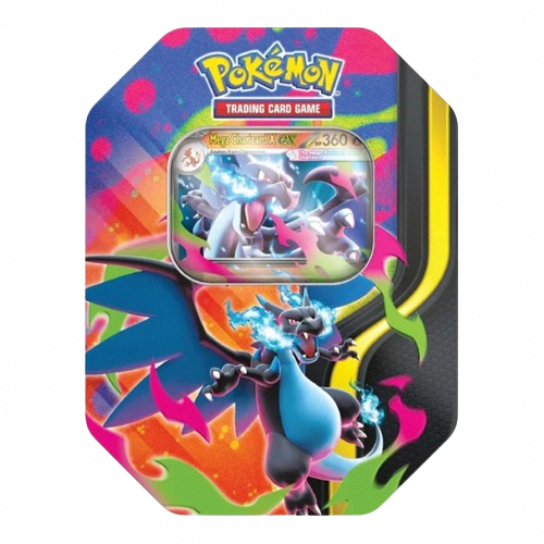 Spring Tin 2026 - Mega Charizard X ex Spring Tin 2026 - Mega Charizard X ex