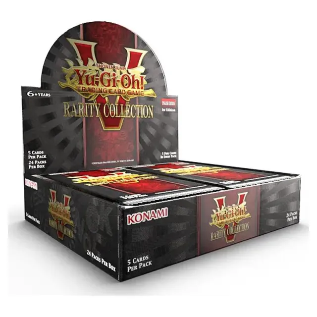 Yu-Gi-Oh! Rarity Collection V - BoosterBox (24 Packs) Yu-Gi-Oh! Rarity Collection V - BoosterBox (24 Packs)