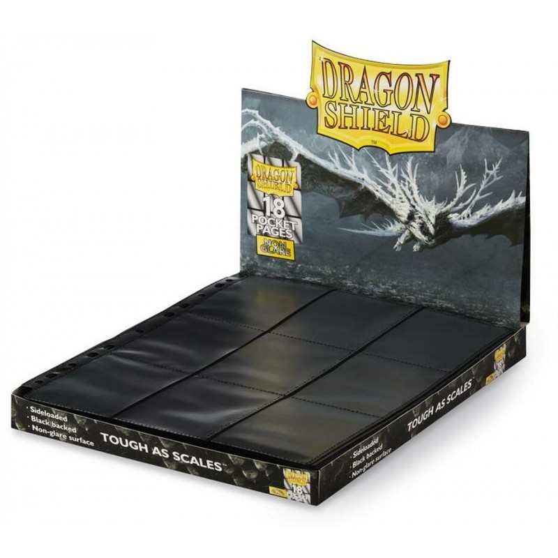 DragonShield - 18 Pocket Pages Non-Glare DragonShield - 18 Pocket Pages Non-Glare